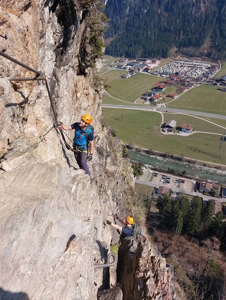 2. Pfeilspitzwand Klettersteig – Das sportliche und ausgesetzte Highlight