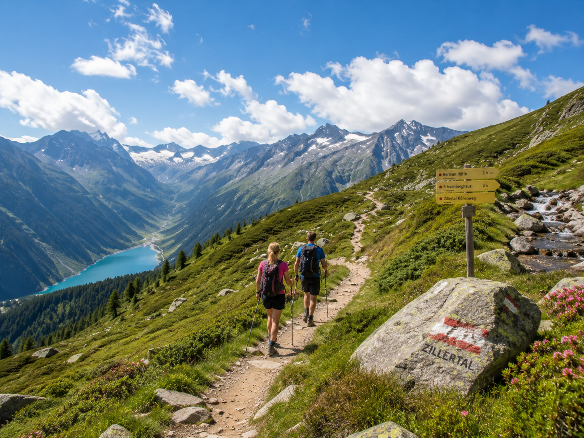 Die 3 besten Wanderwege rund um Fügen